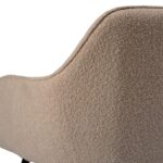 Dolly Boucle Accent Chairs - Set of 2 - Black Legs - Image 5