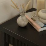 Outlet - Raleigh Black Side Table - Image 2