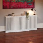 Elspeth Extendable Radiator Cover in Snow White - Image 3