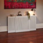 Elspeth Extendable Radiator Cover in Snow White - Image 5