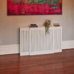 Elspeth Extendable Radiator Cover in Snow White - Image 6