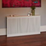 Elspeth Large Radiator Cover - Snow White