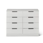 Outlet - Essie 8 Drawer Chest of Drawers - Pure White - Image 4