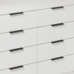 Outlet - Essie 8 Drawer Chest of Drawers - Pure White - Image 6