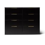 Outlet - Essie 8 Drawer Chest of Drawers - Black - Image 5