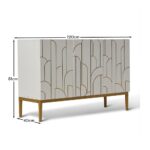 Outlet - Gatsby 3 Door Sideboard - Snow White - Image 10