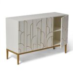 Outlet - Gatsby 3 Door Sideboard - Snow White - Image 6