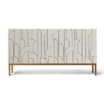 Outlet - Gatsby Large 4 Door Sideboard – Snow White - Image 6