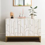 Outlet - Gatsby 3 Door Sideboard - Snow White