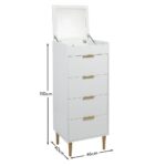 Outlet - Gloria Tallboy - Snow White - Image 6