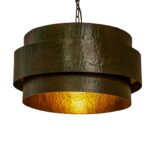 Outlet - Hale 40cm Metal Pendant Light, Black Bronze - Image 2