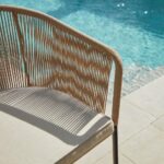 Hali Natural Rope Chair with Cushions - Set of 2 - Image 4