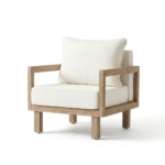 Akira 8 Seater Wooden Garden Set with Coffee - Image 11