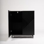 Jack 2 Door Small Sideboard - Geometric Black - Image 6
