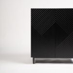 Jack 2 Door Small Sideboard - Geometric Black - Image 9