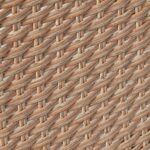 Kemble 8 Seater Rattan Round Garden Dining Set with Grey Parasol - Natural Brown Weave - Image 9