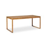 Lennox 6 Seater Wooden Garden Dining Set with Cushions - Image 10