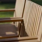 Lennox Table & 8 Lennox Armchairs with Cream Parasol - Image 8