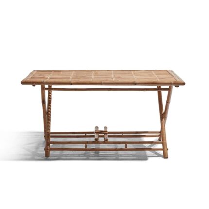 Outlet - Lila 6 Seater Bamboo Folding Garden Dining Table