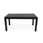 Magnus Black Wood Dining Table - Extendable - Image 10