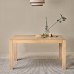 Magnus Pale Oak Dining Table - Extendable