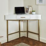 Marie Corner Desk - White