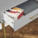 Marie Desk - Ash Grey - Image 4