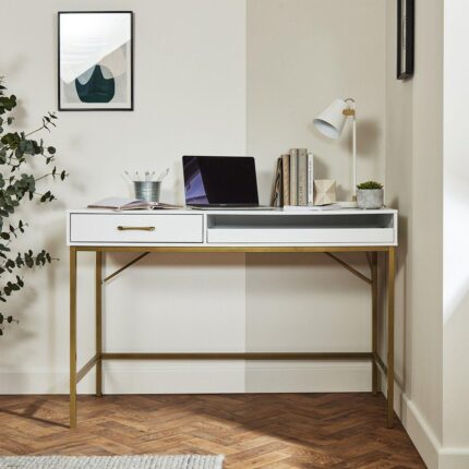 Marie Desk - White