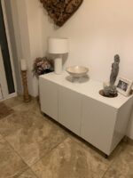 Jack 3 Door Large Sideboard - Geometric White - Image 2