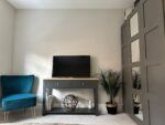 Outlet - Chatsworth Slate Grey 2 Drawer Console Table - 120cm - Image 8