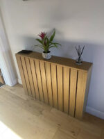 Willow Medium Radiator Cover - Pale Oak - Image 4