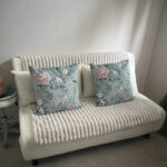 Una 2 Seater Double Sofa Bed - White Teddy - Image 6
