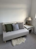 Outlet - Una Double Sprung Sofa Bed - Oatmeal - Image 5