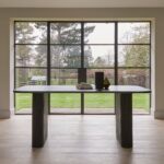 Orla Black Mango Wood Dining Table