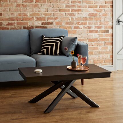 Outlet - Amelia Black Wood Coffee Table