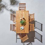 Outlet - Ashby 6 Seater Wooden Rectangular Folding Dining Table - 150Cm - Image 9