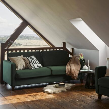 Outlet - Ava 3 Seater Sofa - Green