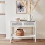 Outlet - Charlie Console Table - White - Image 3