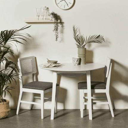 Outlet - Charlie Dining Chair - Set of 2 - White