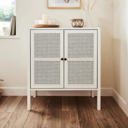 Outlet - Charlie Small Sideboard - White