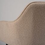 Outlet - Dolly Accent Chair - Set of 2 - Boucle With Black Legs - Image 7