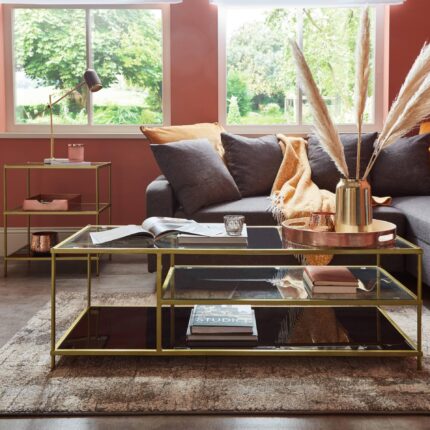 Outlet - Evelyn Coffee Table - Gold