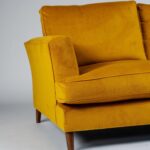 Outlet - Frankie medium sofa - 3 seater - Turmeric Yellow - Image 2