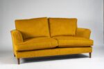 Outlet - Frankie medium sofa - 3 seater - Turmeric Yellow - Image 4
