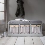 Outlet – Fyfield Hallway Shoe Storage Bench with cushion