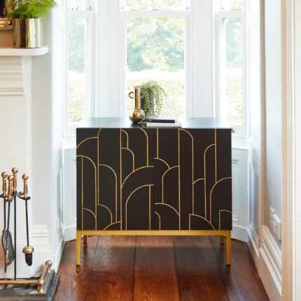 Outlet - Gatsby 2 Door Sideboard  Noir Black