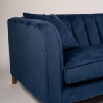 Outlet - Georgia Large Sofa - 4 Seater - Navy - Image 9