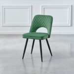 Outlet - Hope Dining Chair - Set of 2 - Dark Green - Image 2