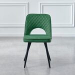 Outlet - Hope Dining Chair - Set of 2 - Dark Green - Image 4