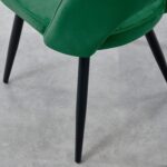 Outlet - Hope Dining Chair - Set of 2 - Dark Green - Image 7